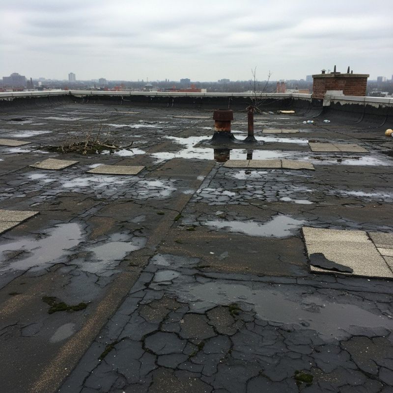 Flat Roof Tar Repair